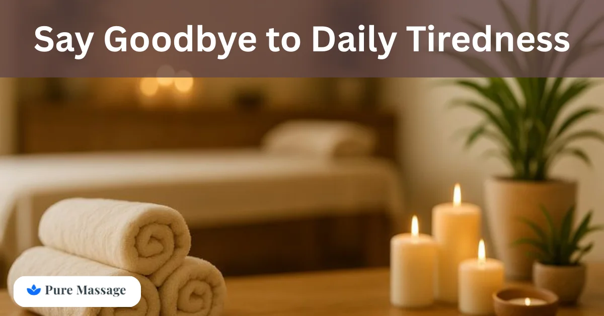 You are currently viewing Say Goodbye to Daily Tiredness | Spa in Lucknow